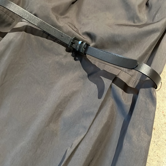 Max Mara SS/17 Dattero Dark Brown Belted Cotton Dress - Picture 6 of 10